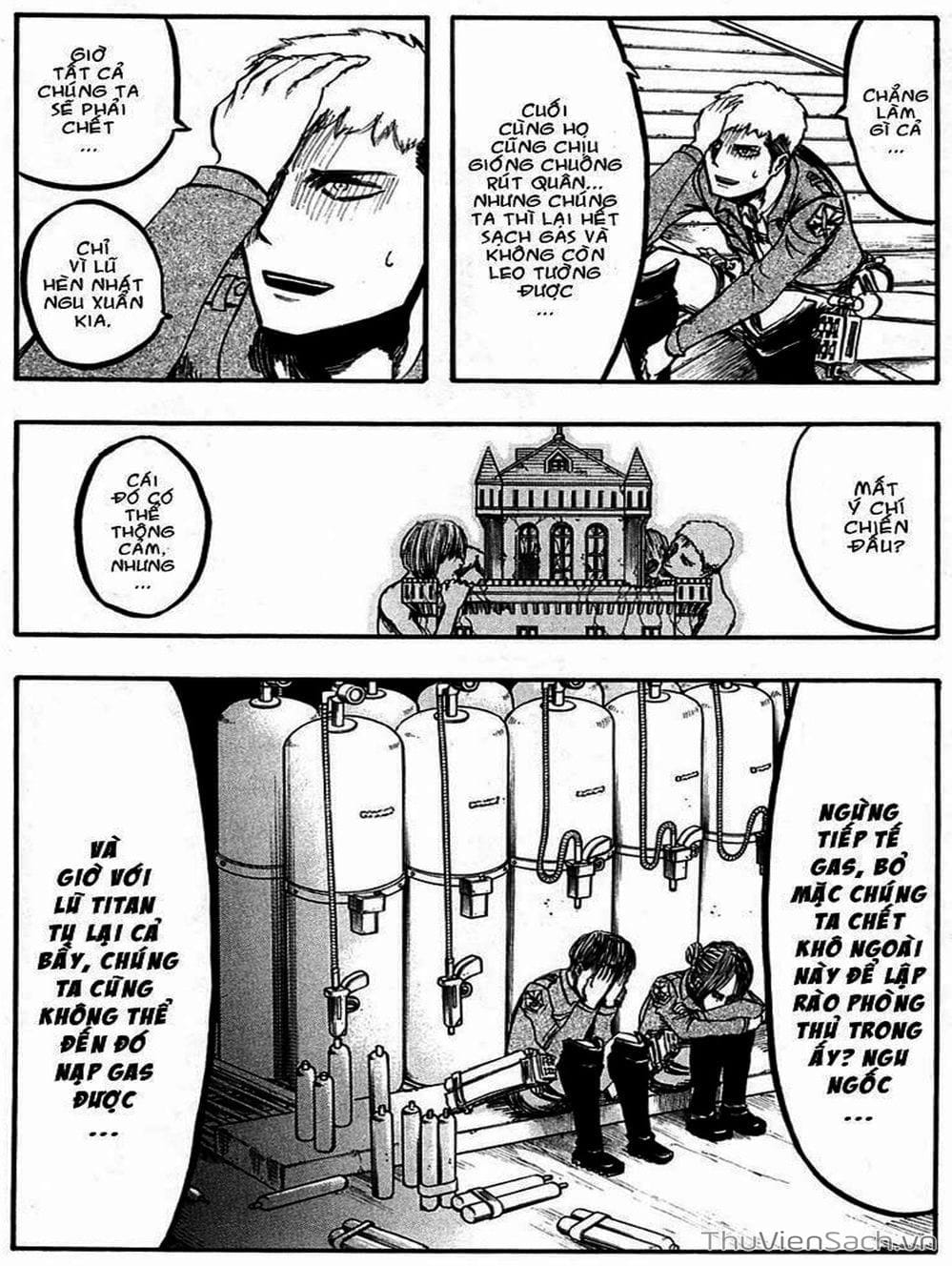 Truyện Tranh Đại Chiến Titan - Attack On Titan trang 8