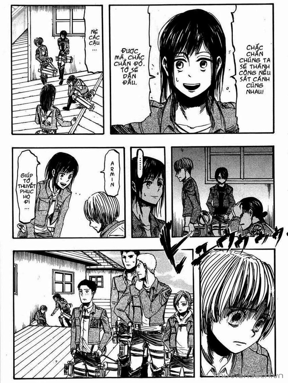 Truyện Tranh Đại Chiến Titan - Attack On Titan trang 8
