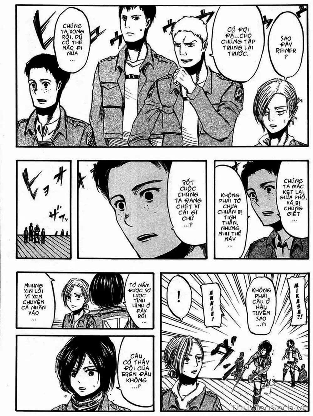 Truyện Tranh Đại Chiến Titan - Attack On Titan trang 8