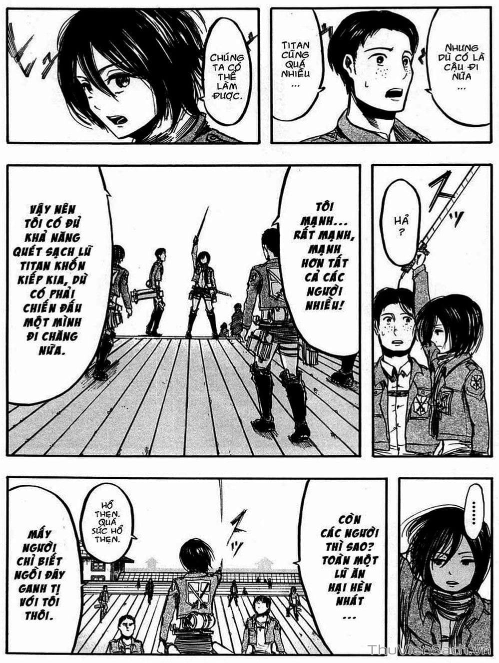 Truyện Tranh Đại Chiến Titan - Attack On Titan trang 8