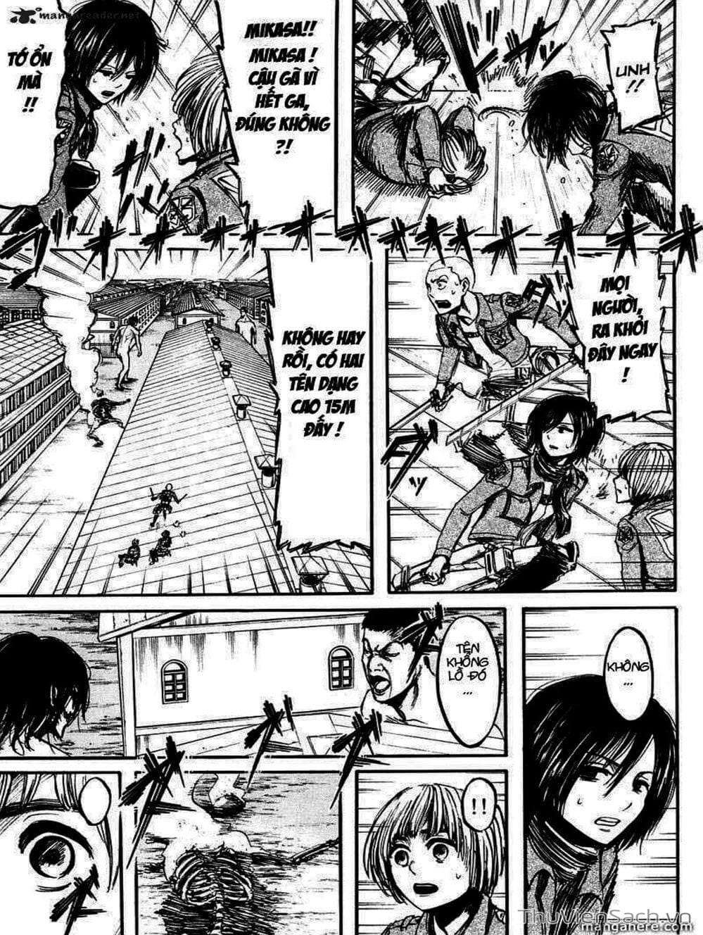Truyện Tranh Đại Chiến Titan - Attack On Titan trang 8