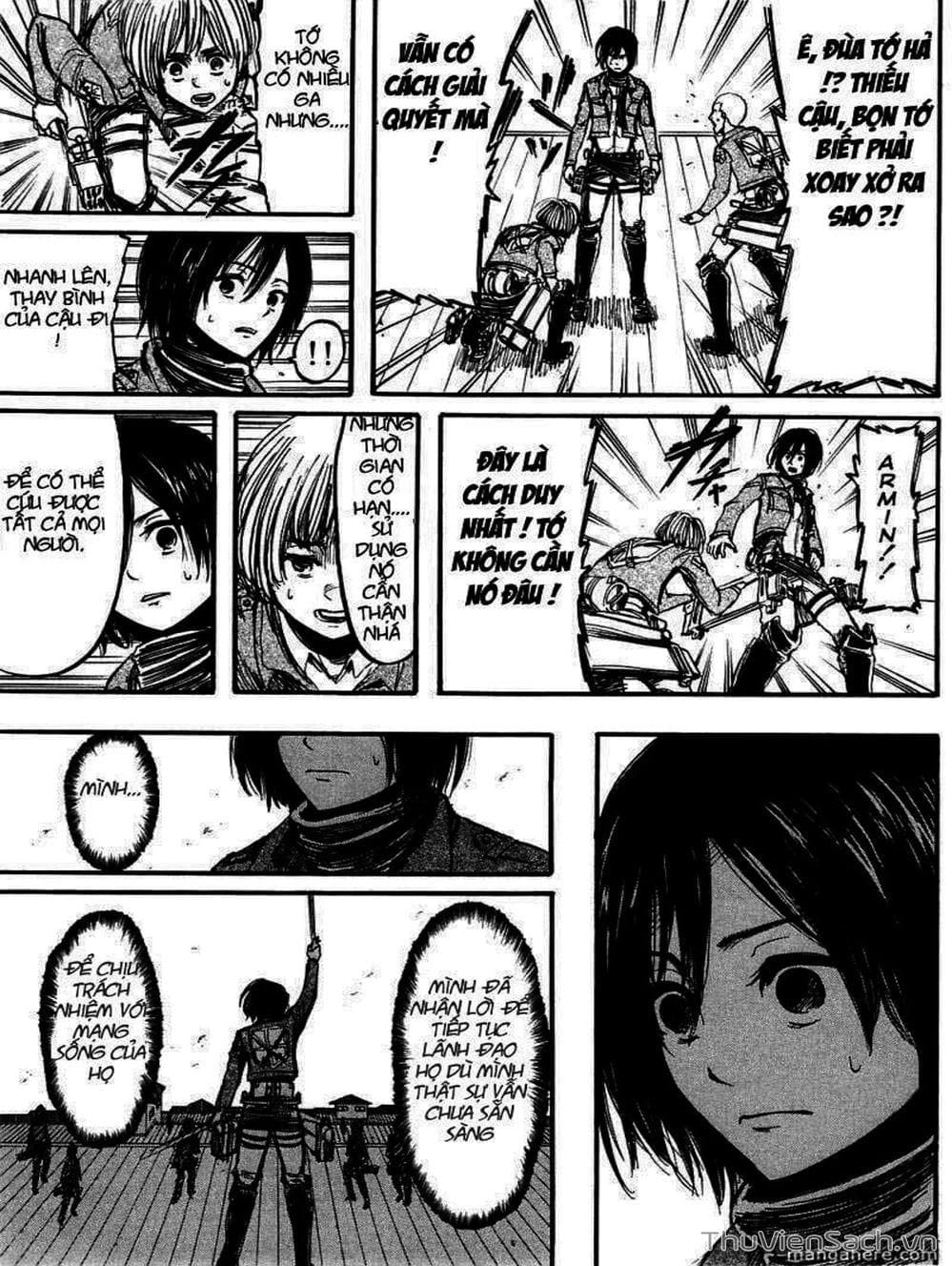 Truyện Tranh Đại Chiến Titan - Attack On Titan trang 8