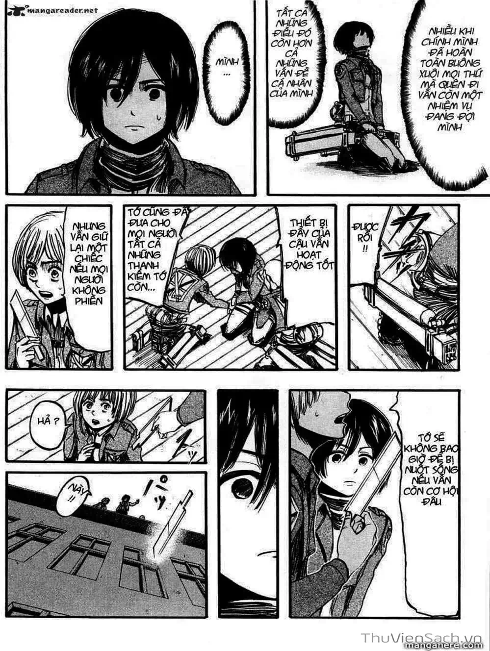 Truyện Tranh Đại Chiến Titan - Attack On Titan trang 8