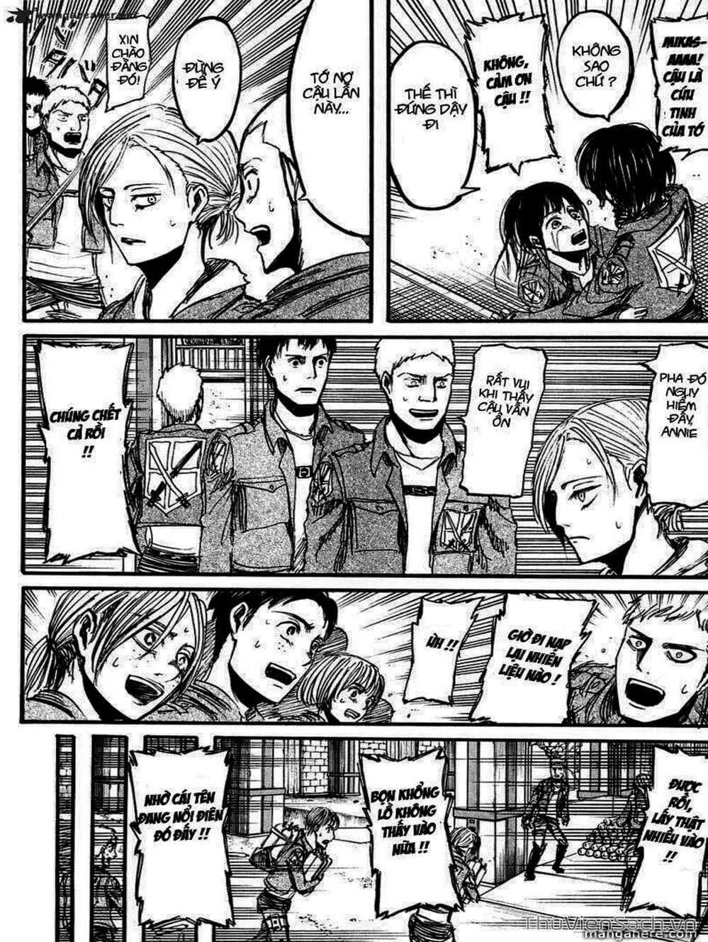 Truyện Tranh Đại Chiến Titan - Attack On Titan trang 8