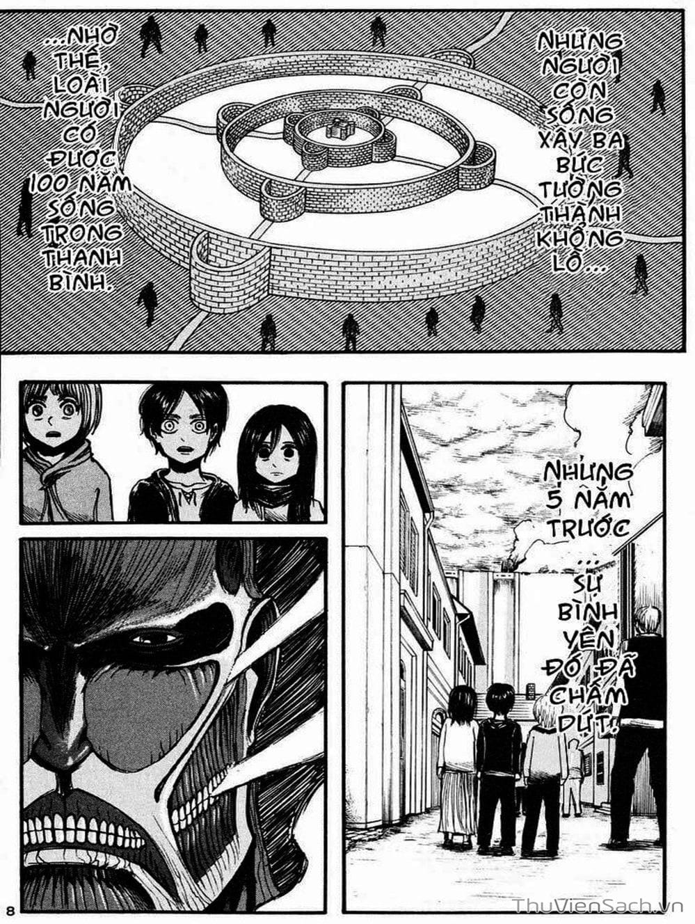 Truyện Tranh Đại Chiến Titan - Attack On Titan trang 8