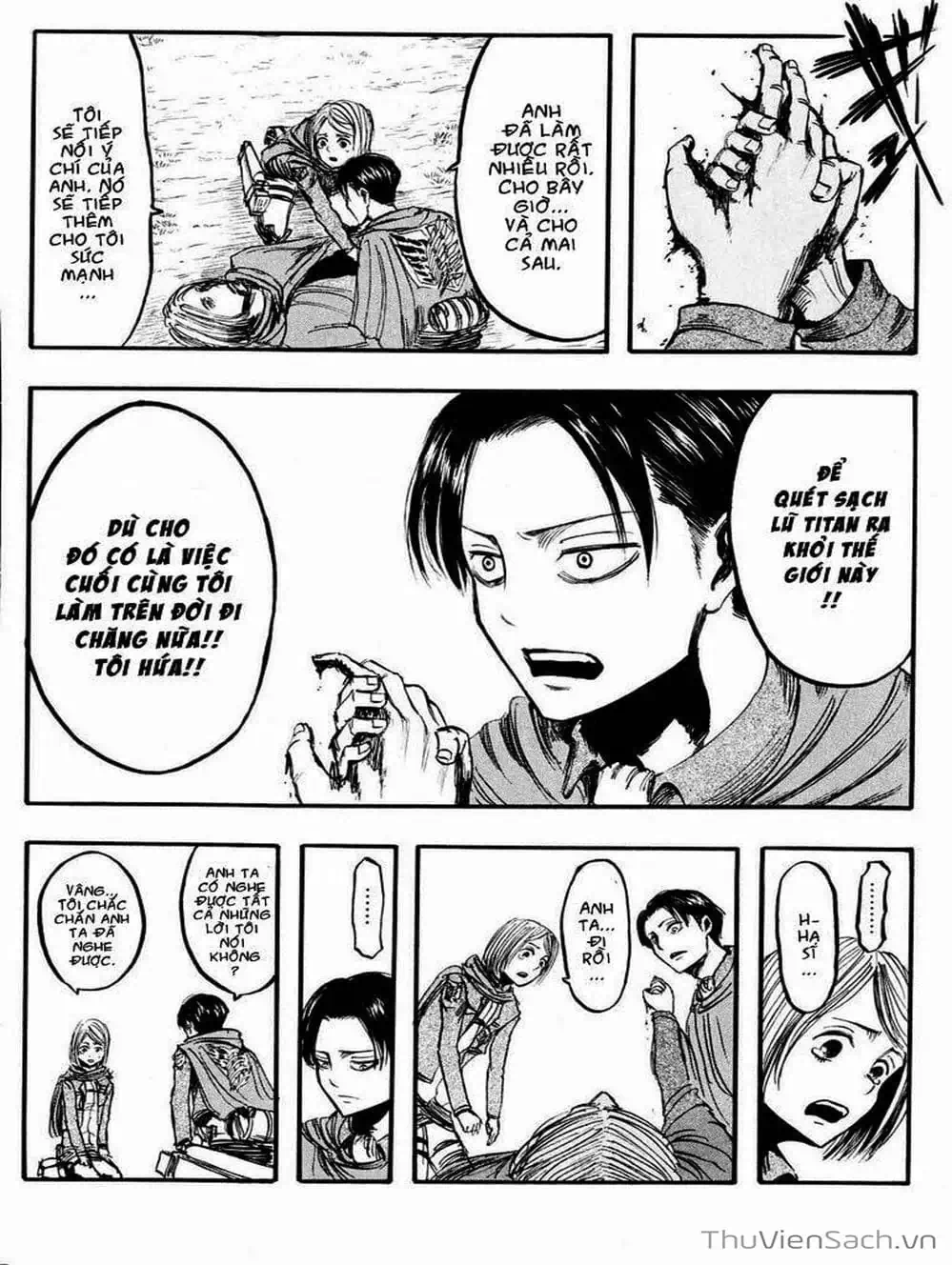 Truyện Tranh Đại Chiến Titan - Attack On Titan trang 8