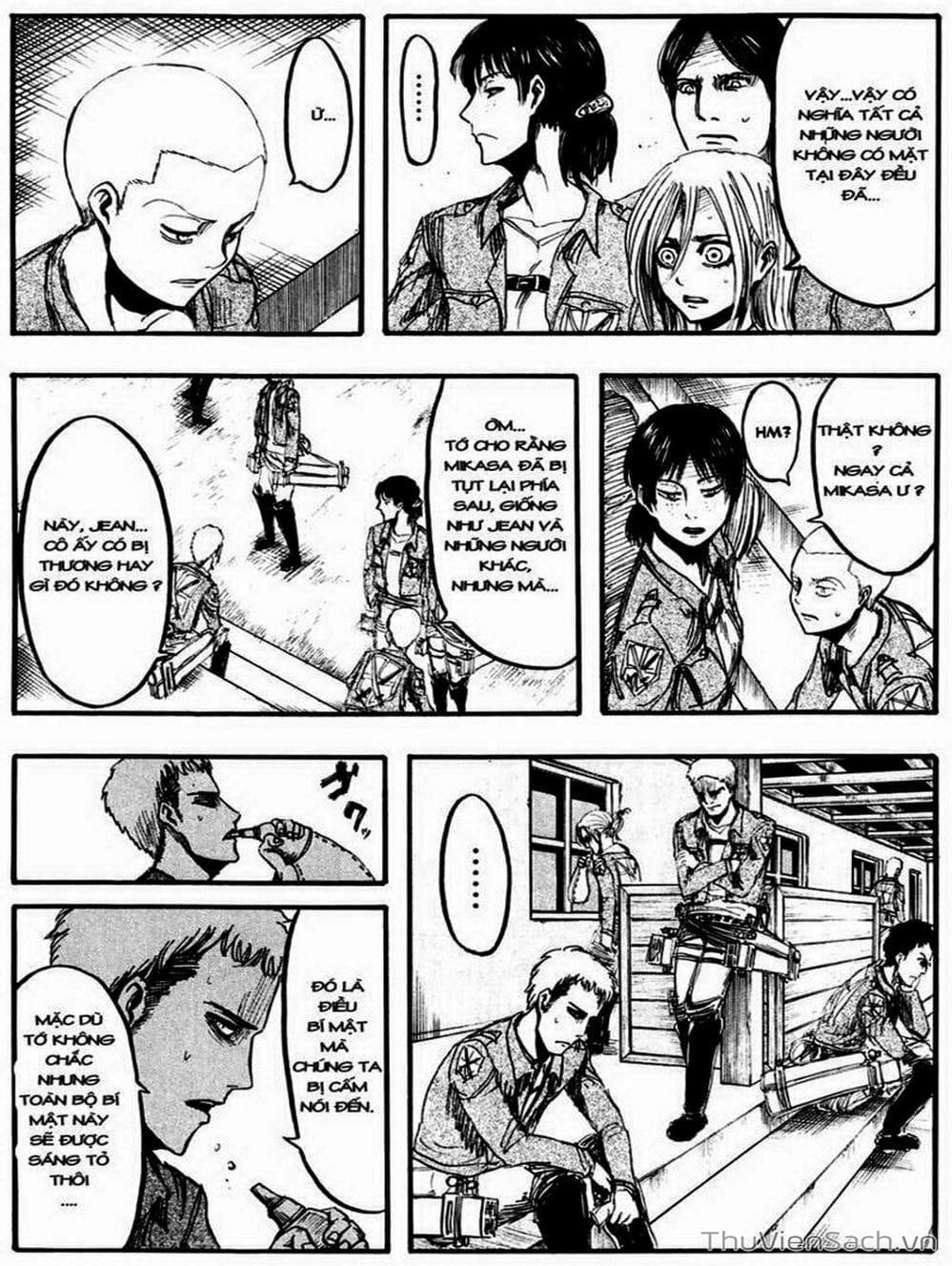 Truyện Tranh Đại Chiến Titan - Attack On Titan trang 8