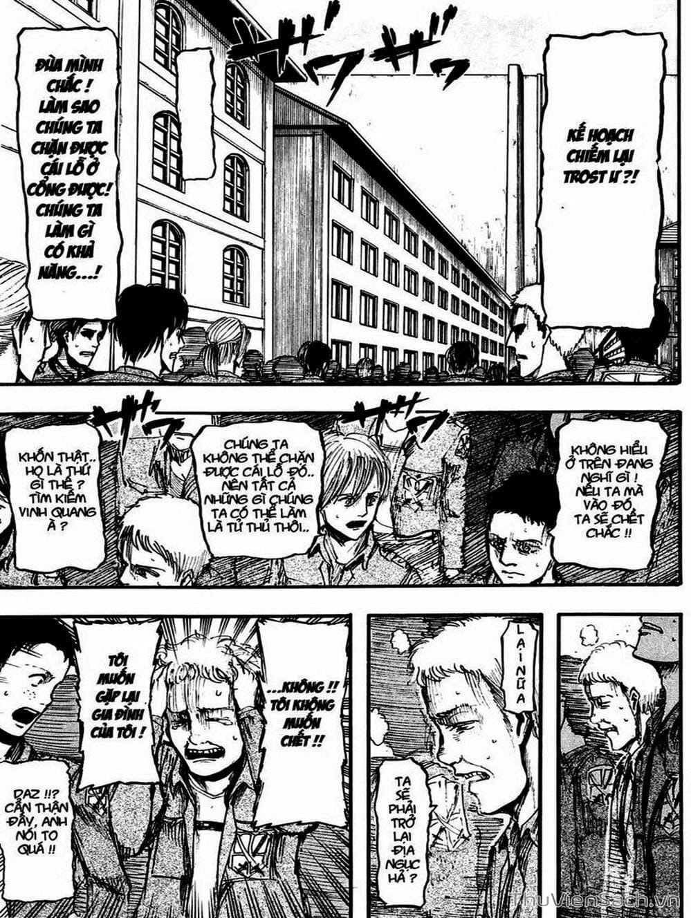 Truyện Tranh Đại Chiến Titan - Attack On Titan trang 8