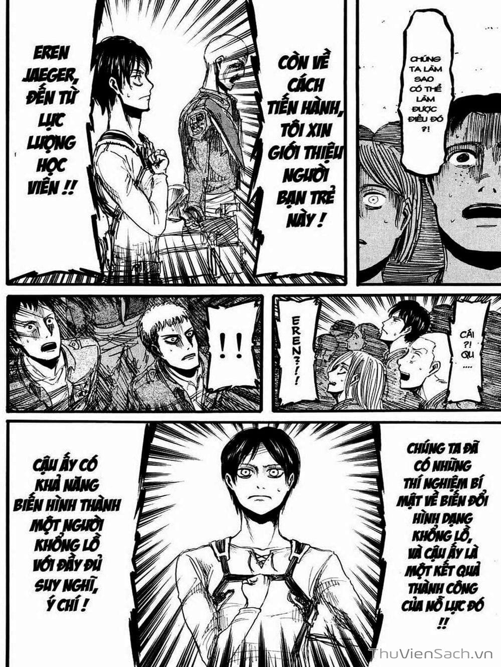 Truyện Tranh Đại Chiến Titan - Attack On Titan trang 8