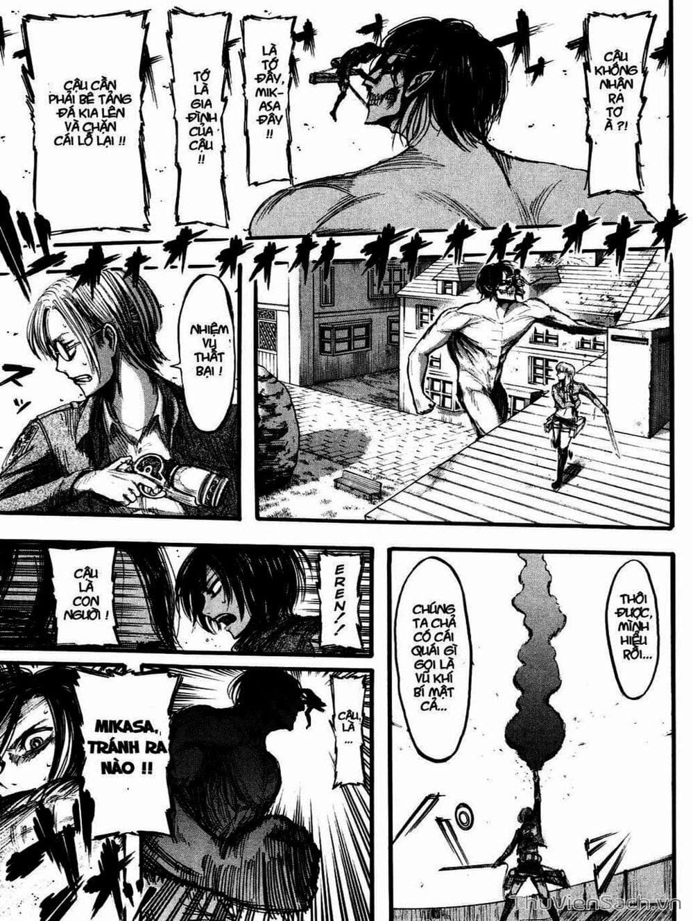 Truyện Tranh Đại Chiến Titan - Attack On Titan trang 8