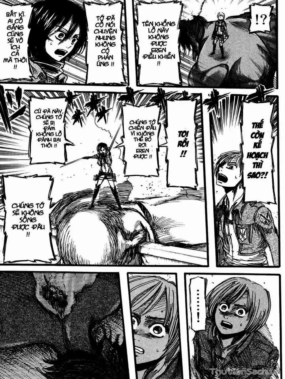 Truyện Tranh Đại Chiến Titan - Attack On Titan trang 8