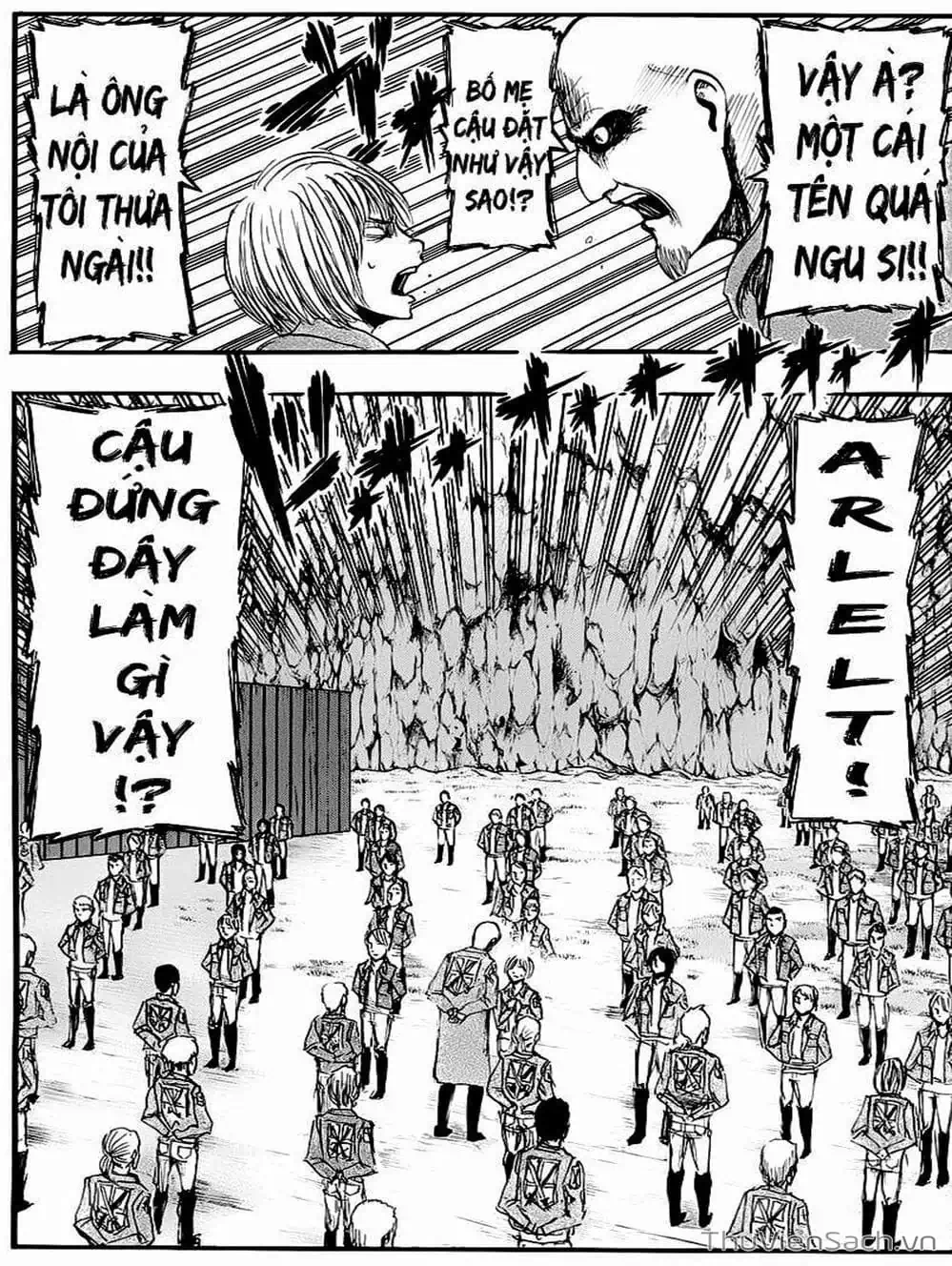 Truyện Tranh Đại Chiến Titan - Attack On Titan trang 8