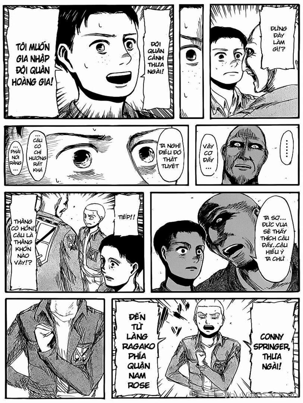 Truyện Tranh Đại Chiến Titan - Attack On Titan trang 8