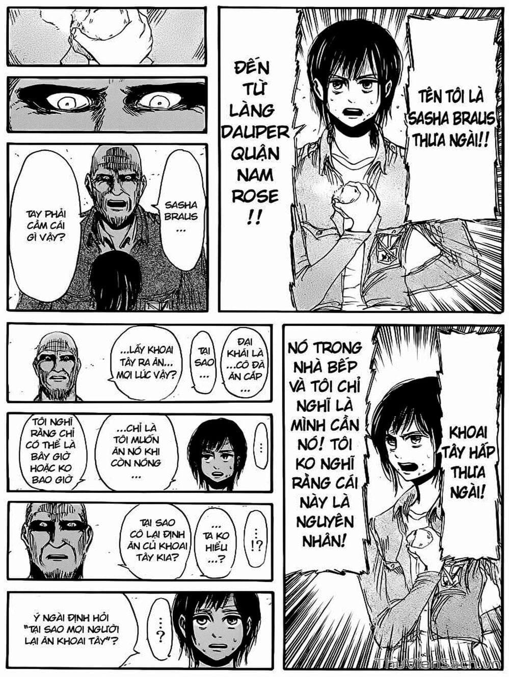 Truyện Tranh Đại Chiến Titan - Attack On Titan trang 8