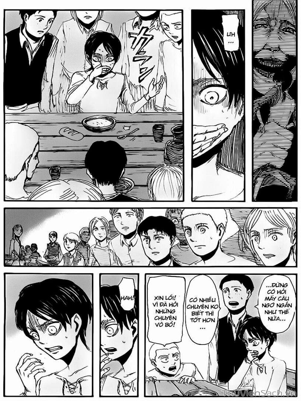 Truyện Tranh Đại Chiến Titan - Attack On Titan trang 8