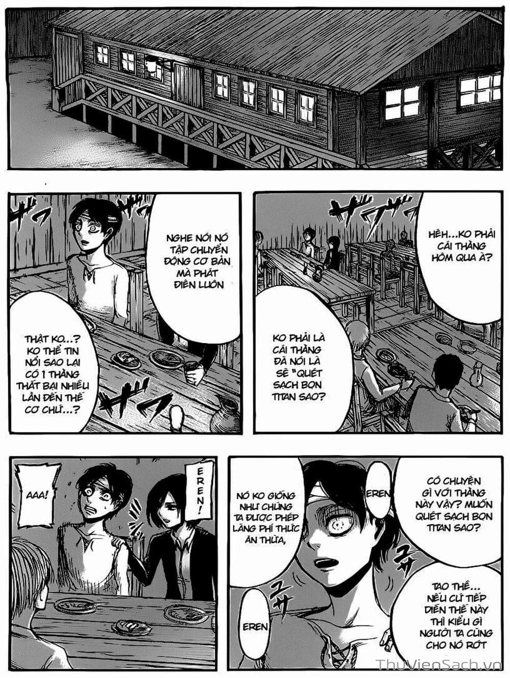 Truyện Tranh Đại Chiến Titan - Attack On Titan trang 8