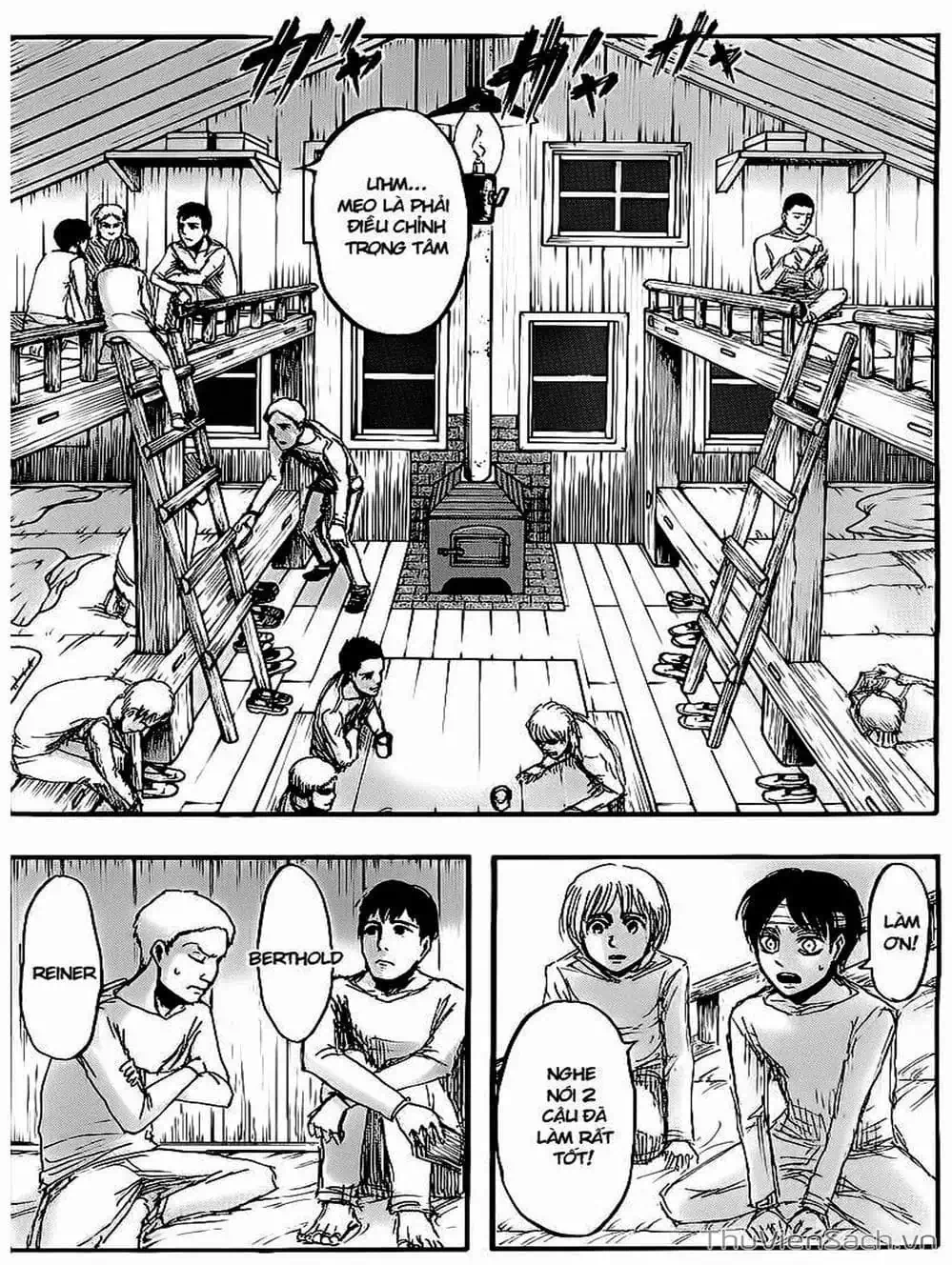 Truyện Tranh Đại Chiến Titan - Attack On Titan trang 8