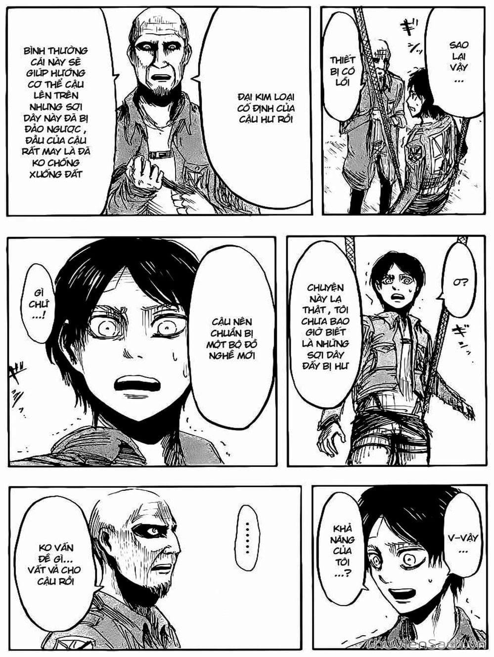 Truyện Tranh Đại Chiến Titan - Attack On Titan trang 8