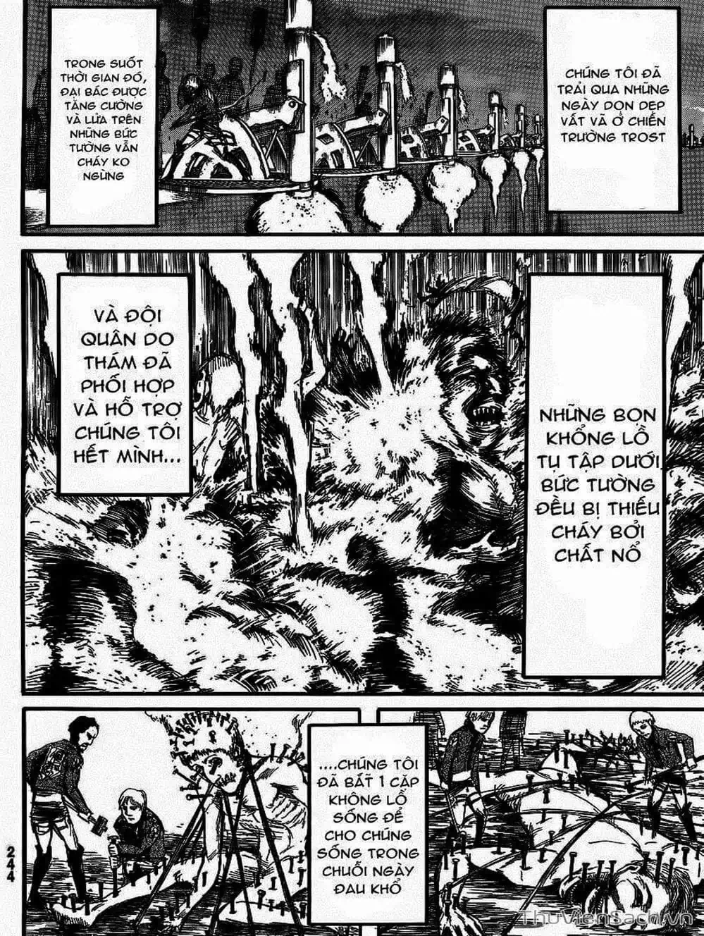 Truyện Tranh Đại Chiến Titan - Attack On Titan trang 8