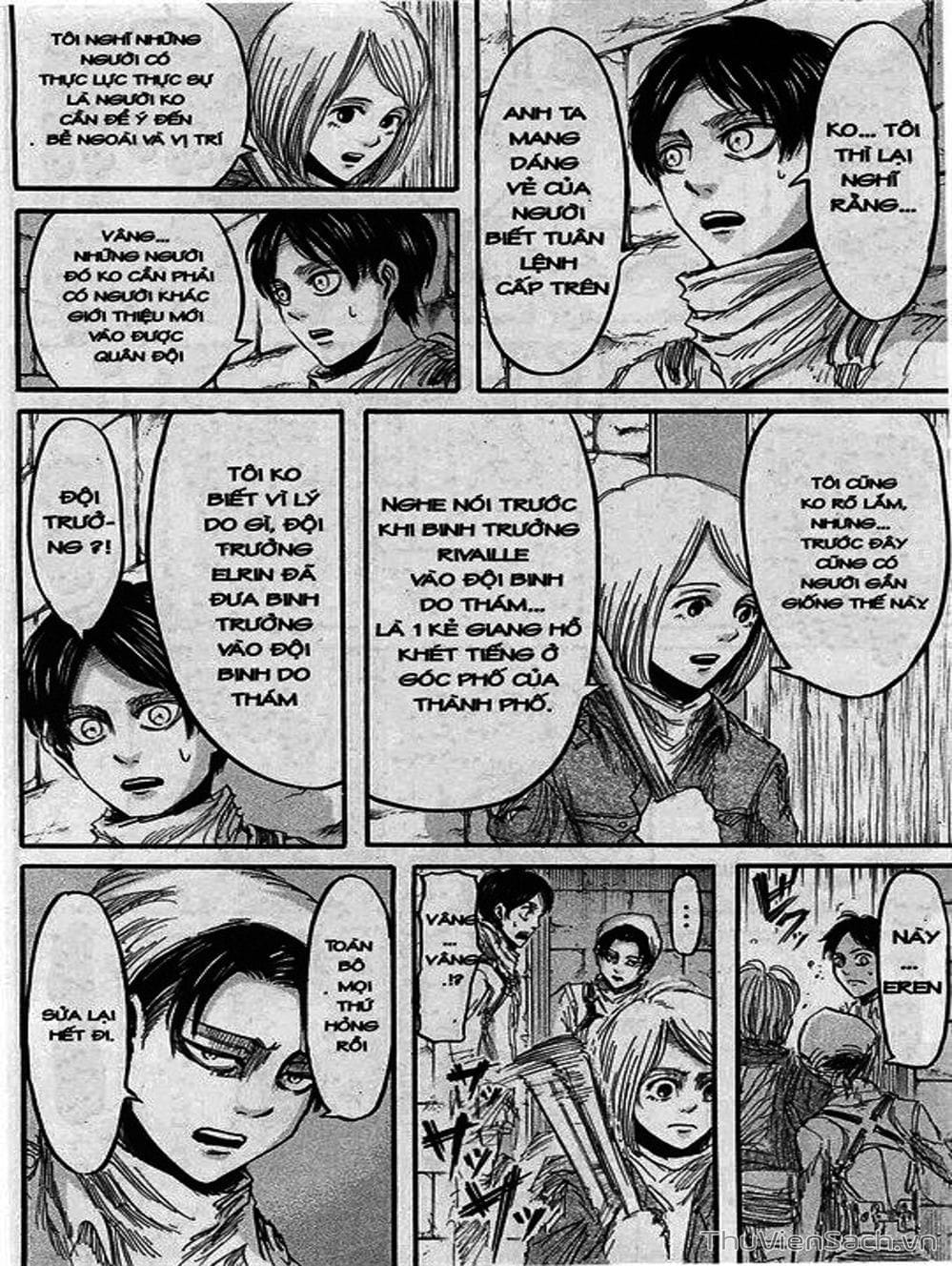 Truyện Tranh Đại Chiến Titan - Attack On Titan trang 8