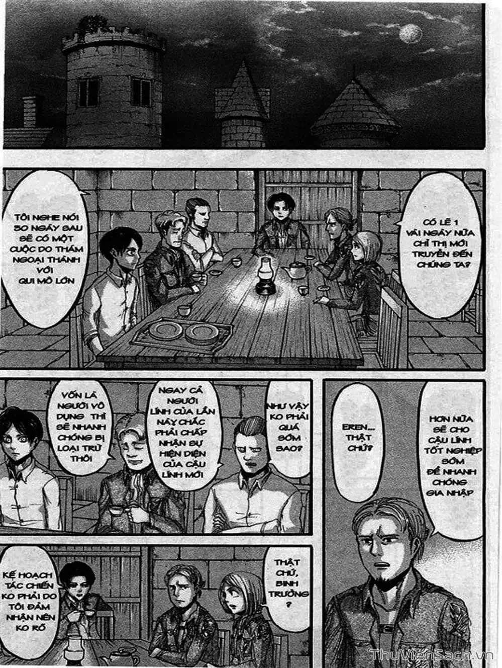 Truyện Tranh Đại Chiến Titan - Attack On Titan trang 8