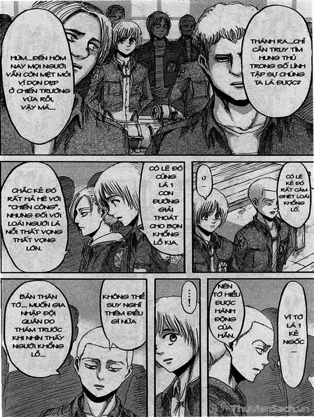 Truyện Tranh Đại Chiến Titan - Attack On Titan trang 8