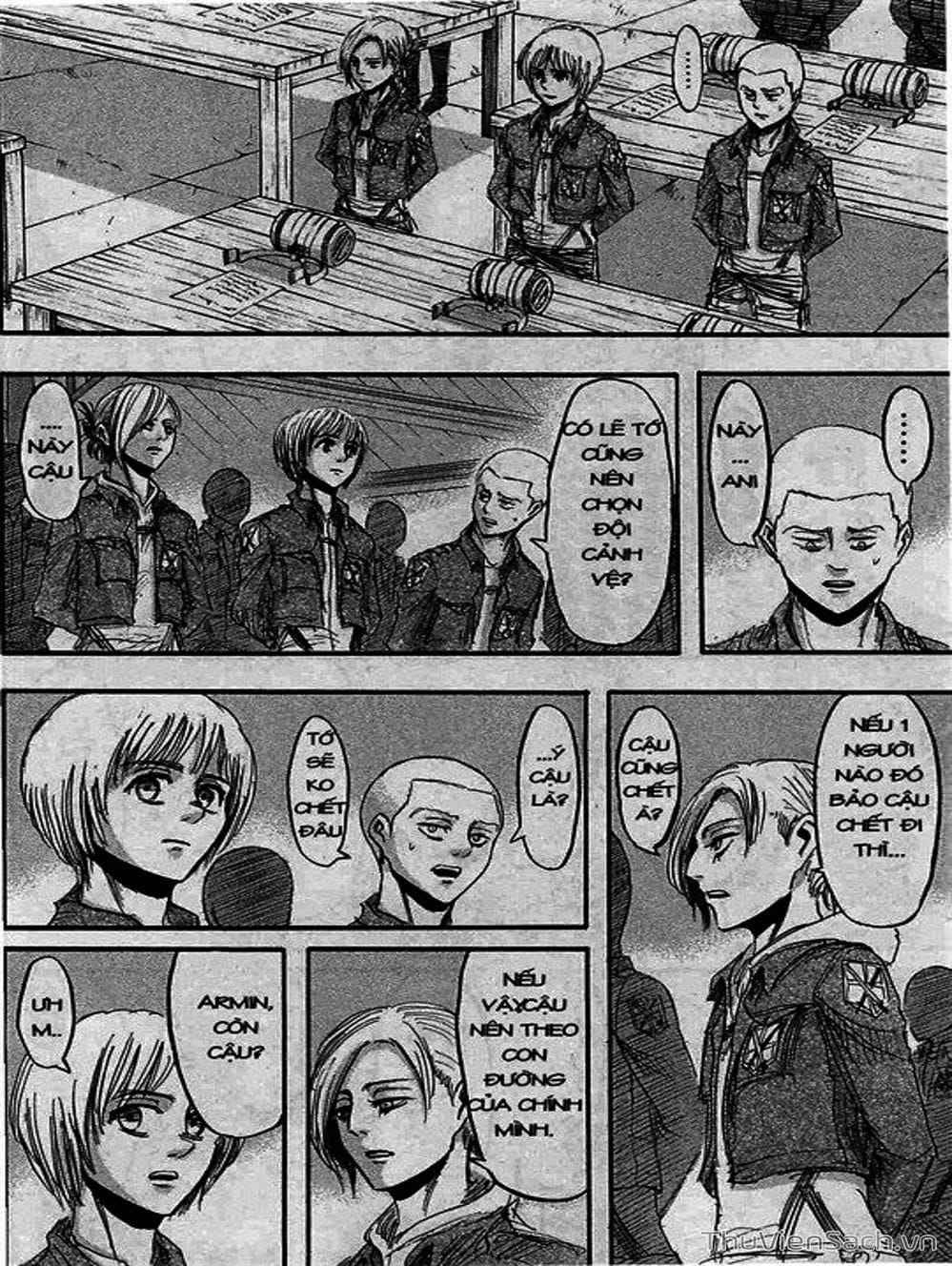 Truyện Tranh Đại Chiến Titan - Attack On Titan trang 8