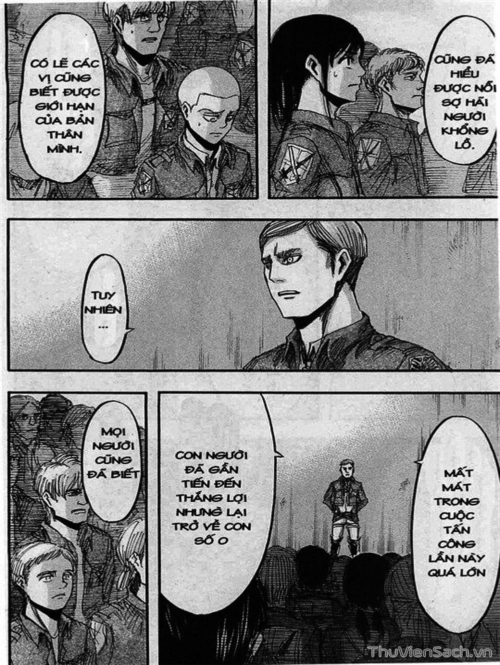 Truyện Tranh Đại Chiến Titan - Attack On Titan trang 8