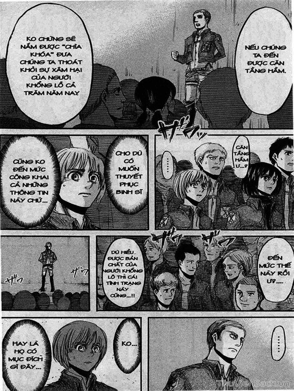 Truyện Tranh Đại Chiến Titan - Attack On Titan trang 8