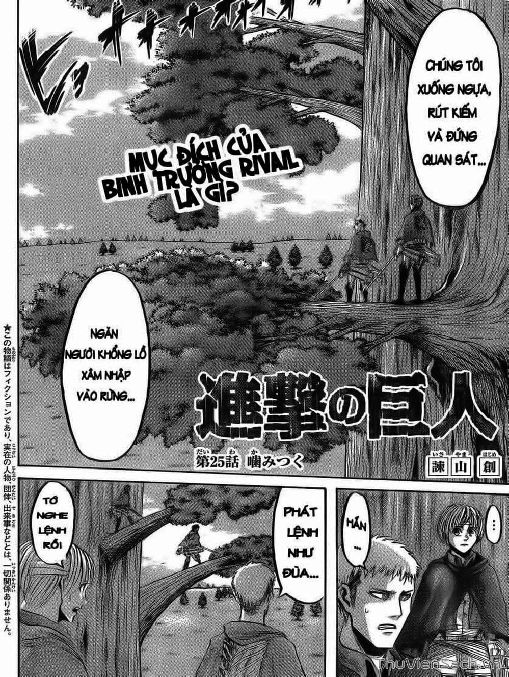 Truyện Tranh Đại Chiến Titan - Attack On Titan trang 8