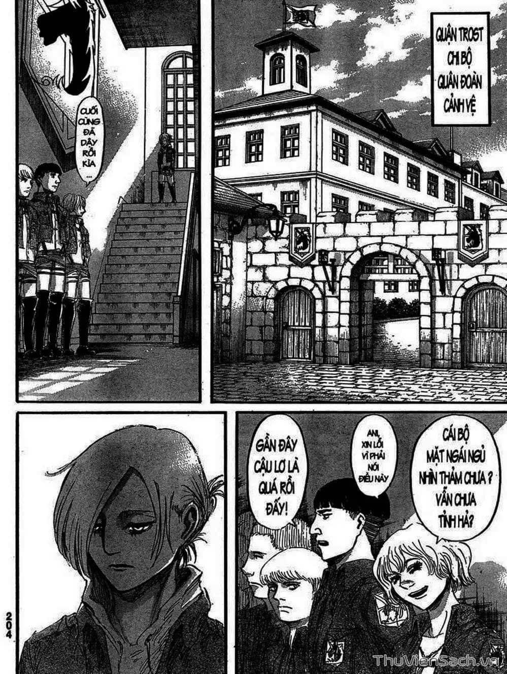Truyện Tranh Đại Chiến Titan - Attack On Titan trang 8