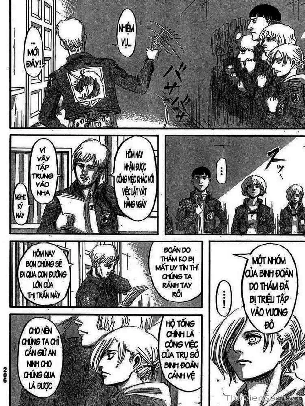 Truyện Tranh Đại Chiến Titan - Attack On Titan trang 8