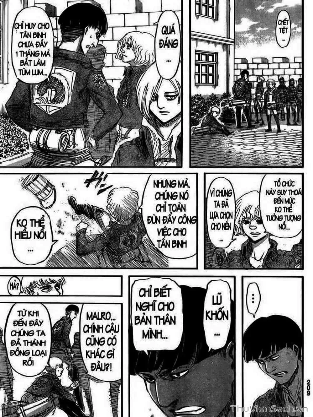 Truyện Tranh Đại Chiến Titan - Attack On Titan trang 8