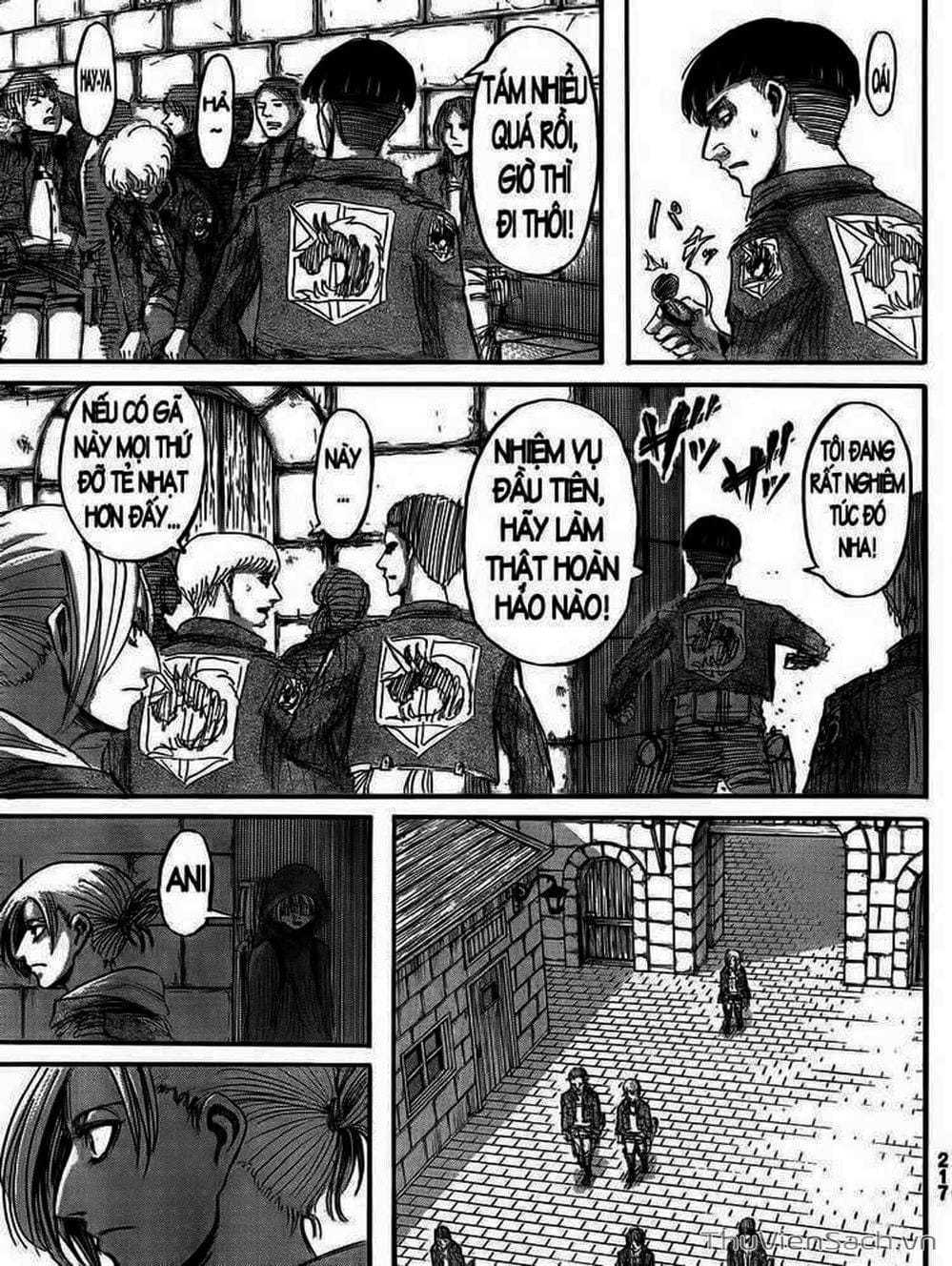 Truyện Tranh Đại Chiến Titan - Attack On Titan trang 8