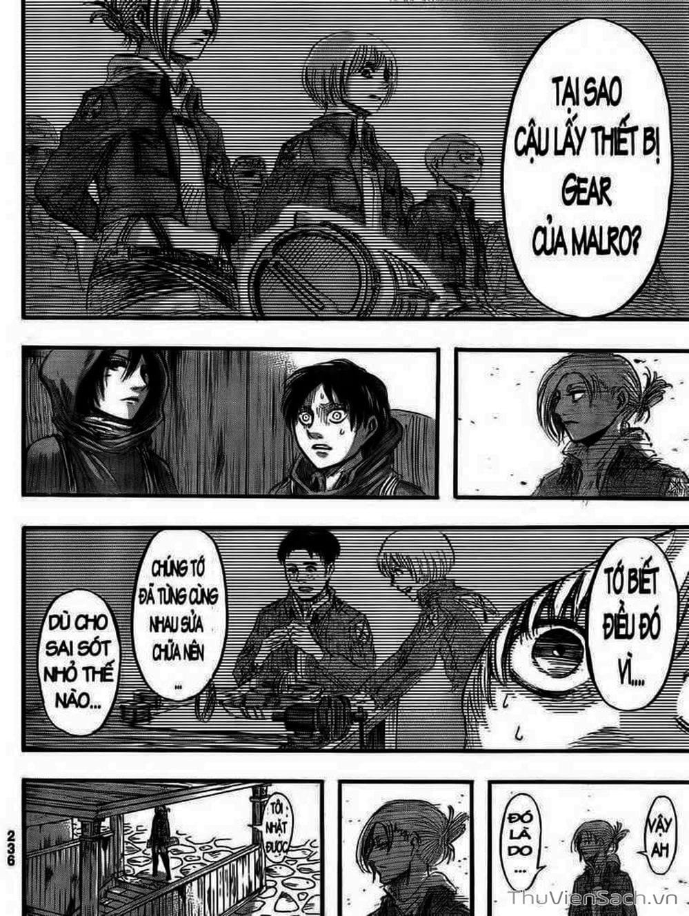Truyện Tranh Đại Chiến Titan - Attack On Titan trang 8