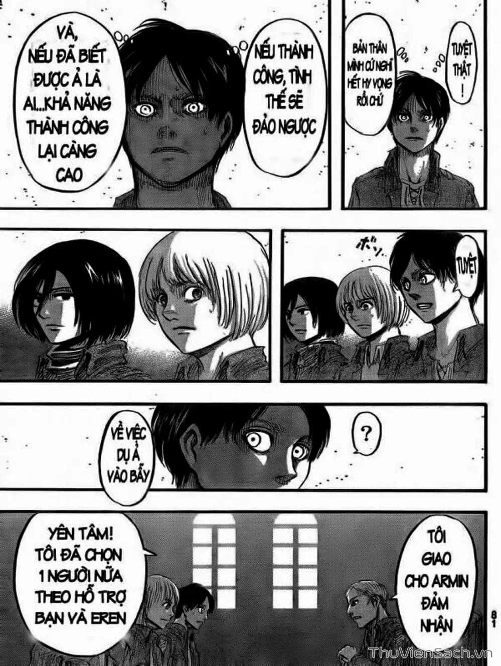 Truyện Tranh Đại Chiến Titan - Attack On Titan trang 8