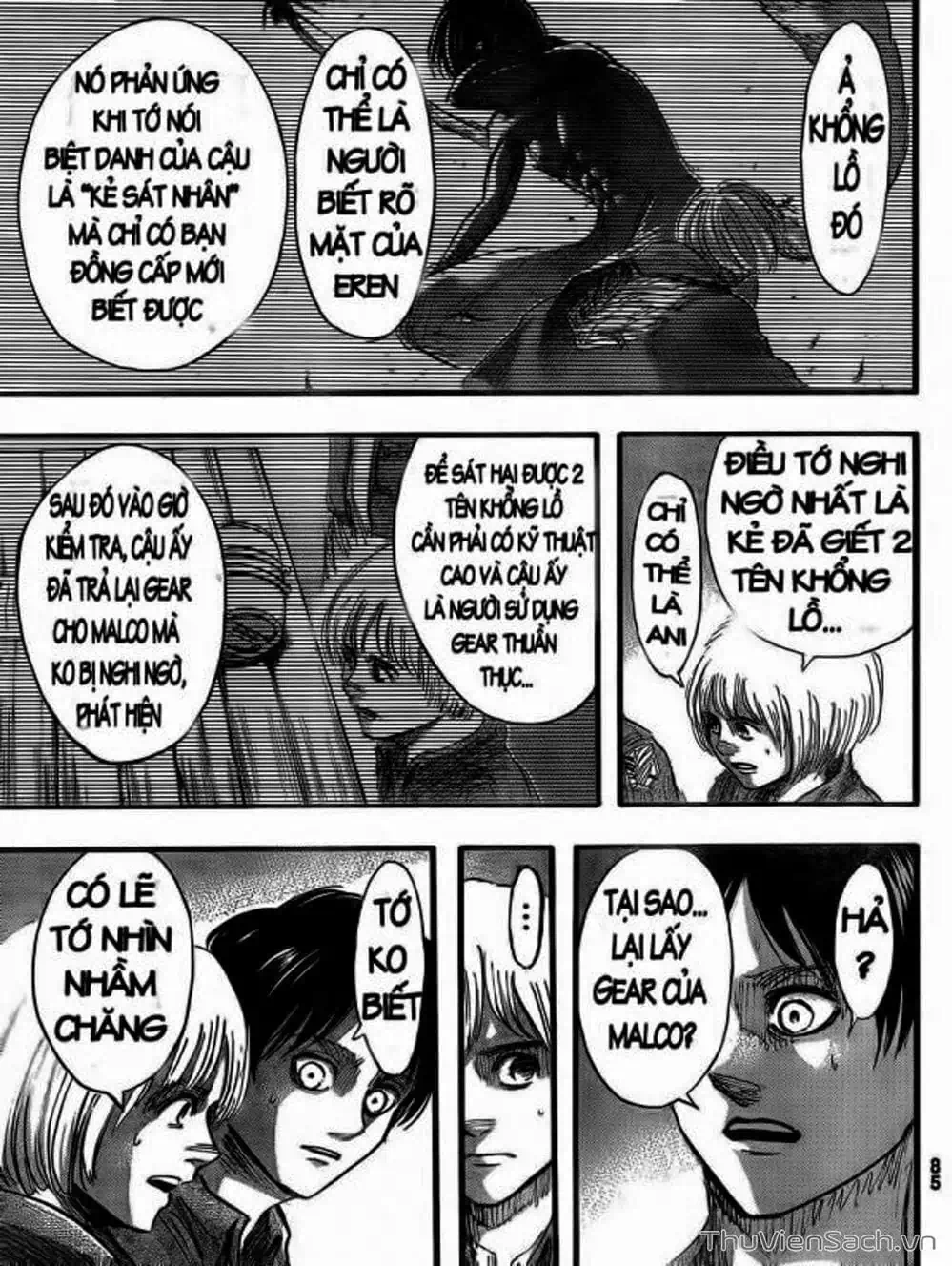 Truyện Tranh Đại Chiến Titan - Attack On Titan trang 8