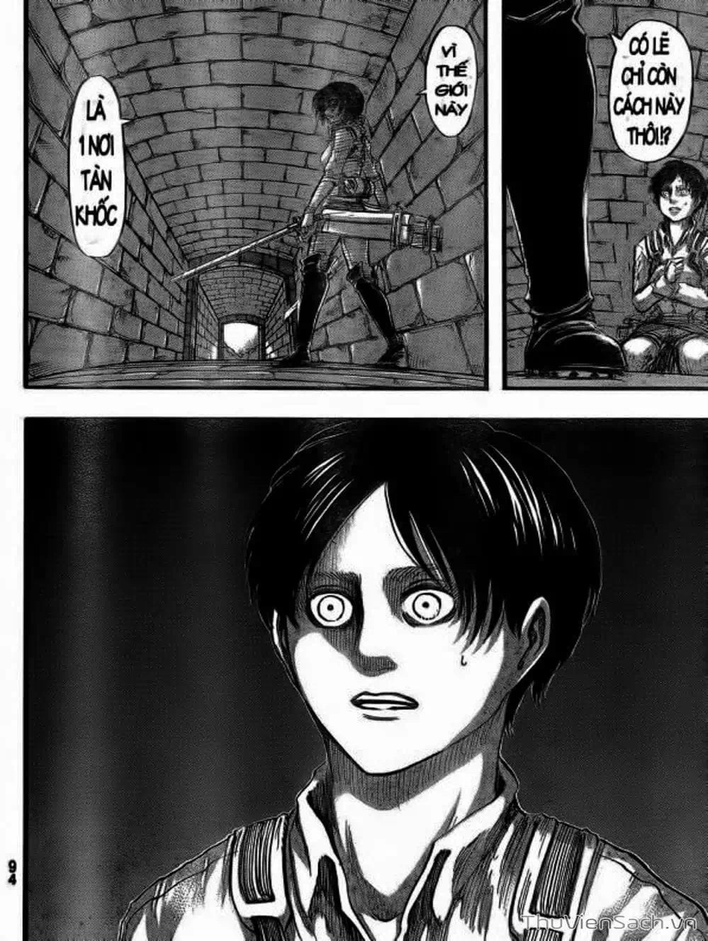 Truyện Tranh Đại Chiến Titan - Attack On Titan trang 8