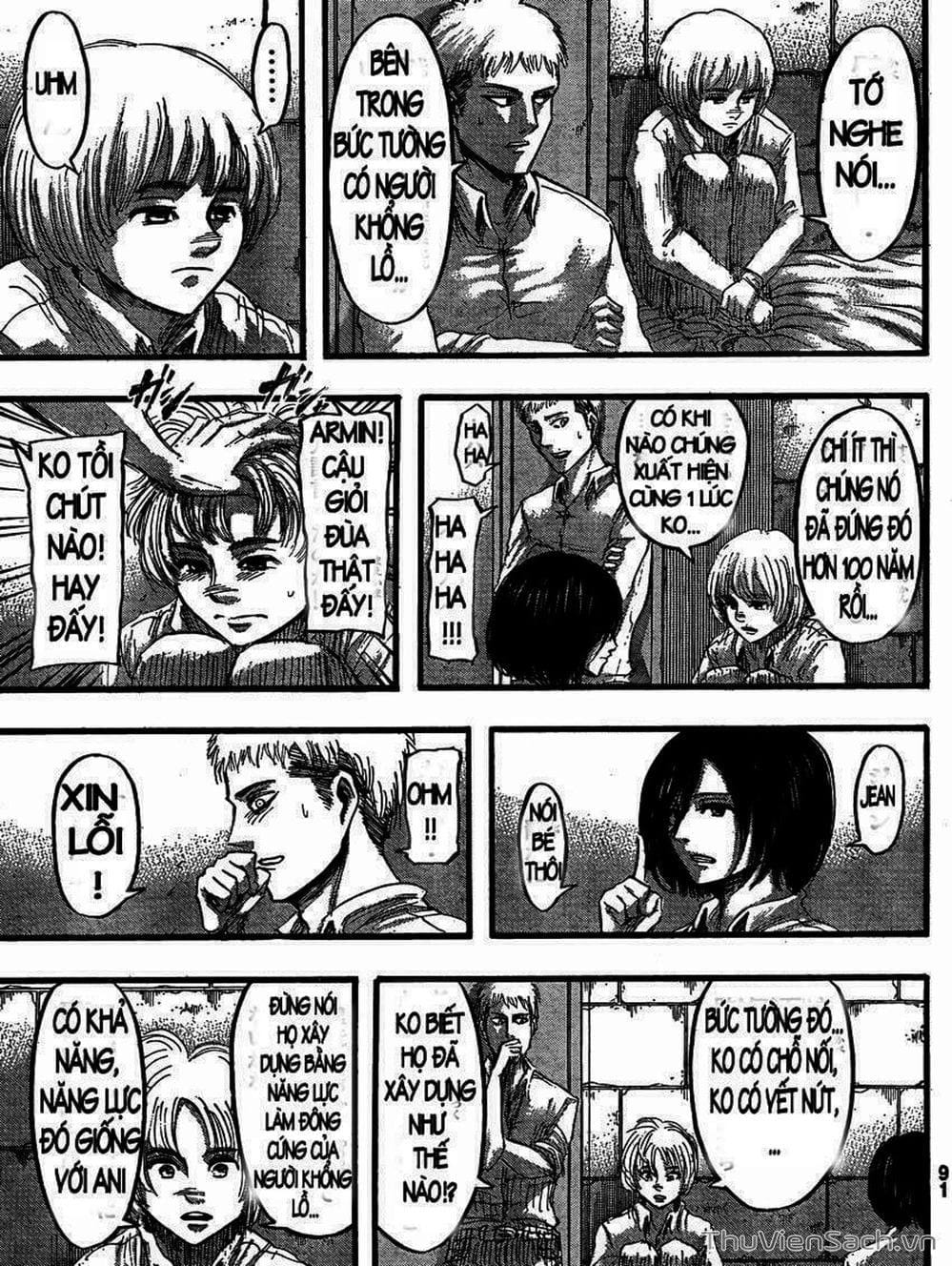 Truyện Tranh Đại Chiến Titan - Attack On Titan trang 8
