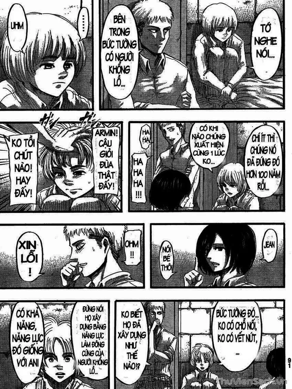 Truyện Tranh Đại Chiến Titan - Attack On Titan trang 8