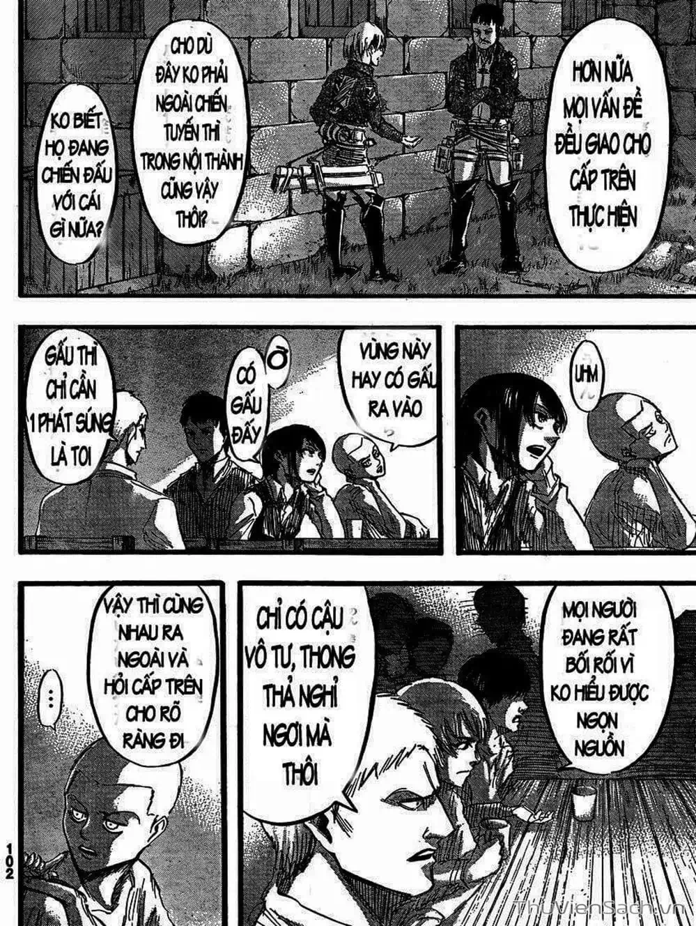 Truyện Tranh Đại Chiến Titan - Attack On Titan trang 8