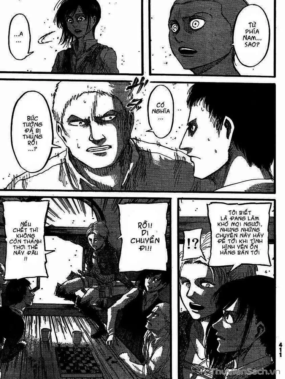 Truyện Tranh Đại Chiến Titan - Attack On Titan trang 8