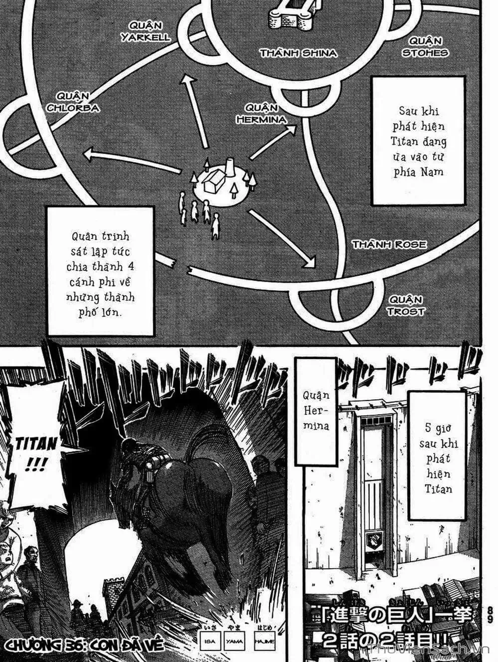 Truyện Tranh Đại Chiến Titan - Attack On Titan trang 8