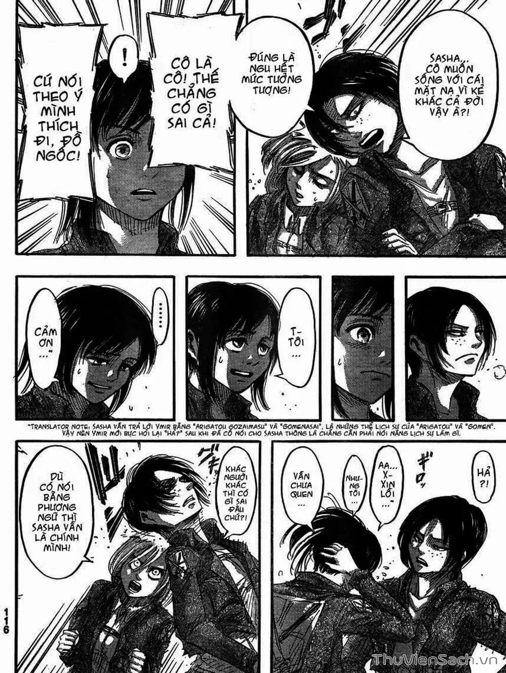 Truyện Tranh Đại Chiến Titan - Attack On Titan trang 8