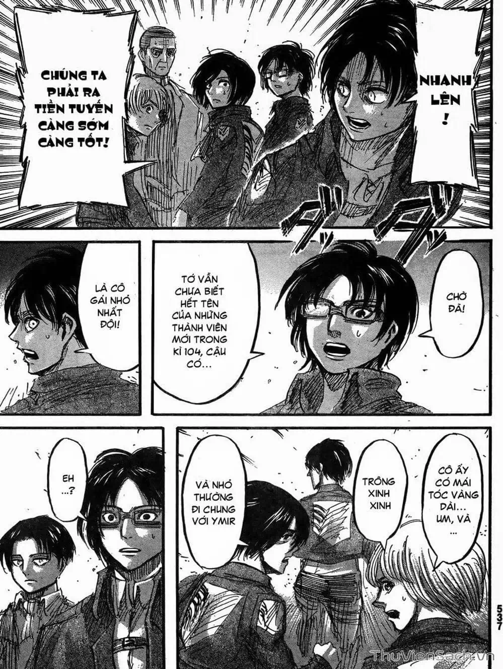 Truyện Tranh Đại Chiến Titan - Attack On Titan trang 8