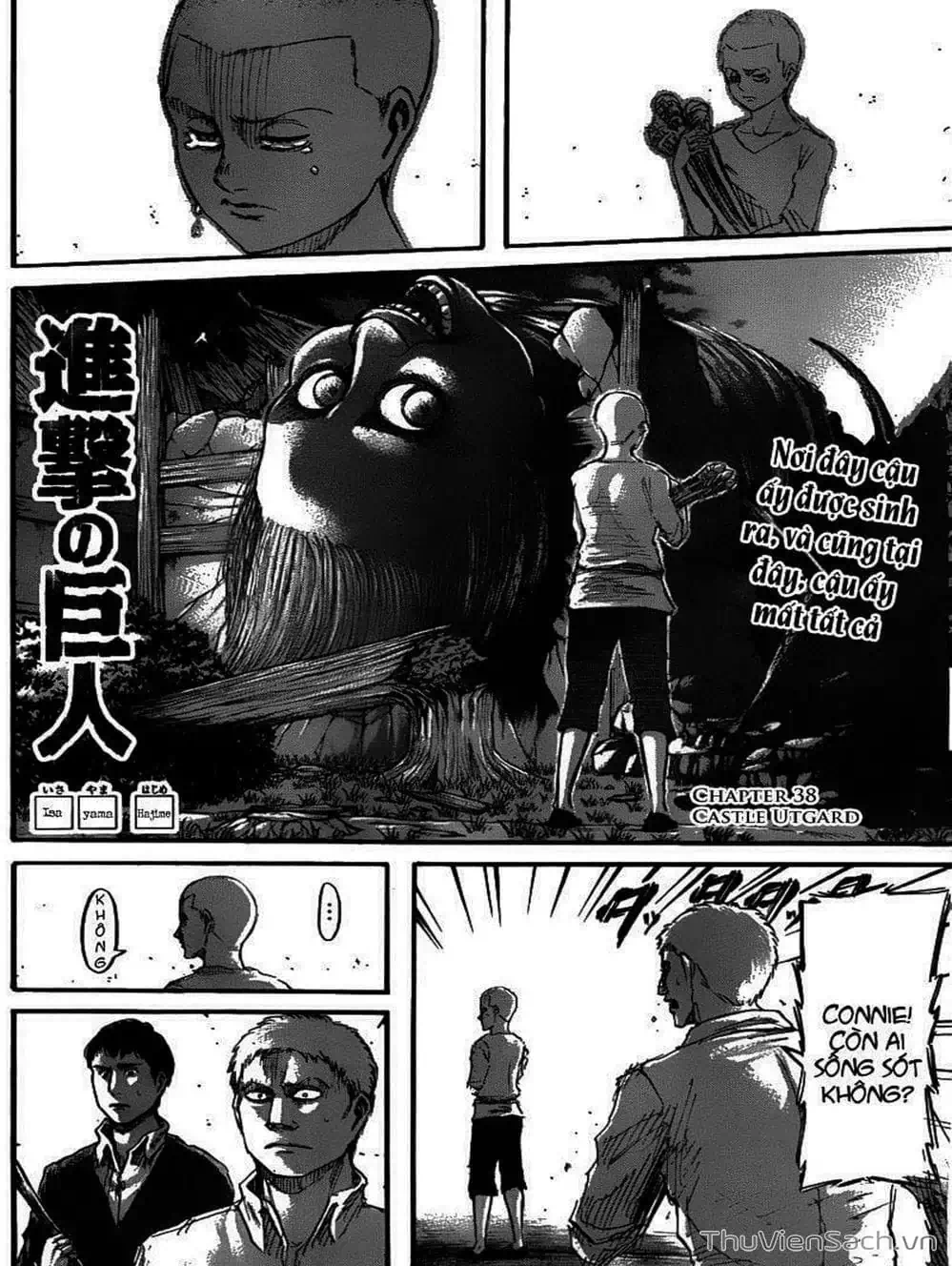 Truyện Tranh Đại Chiến Titan - Attack On Titan trang 8