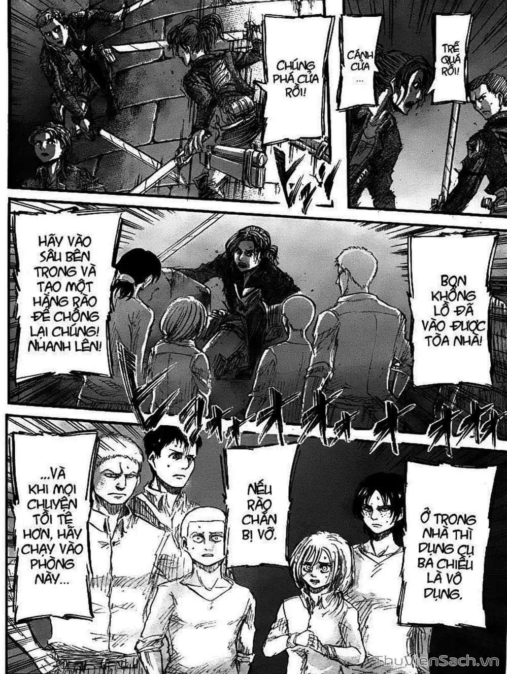 Truyện Tranh Đại Chiến Titan - Attack On Titan trang 8