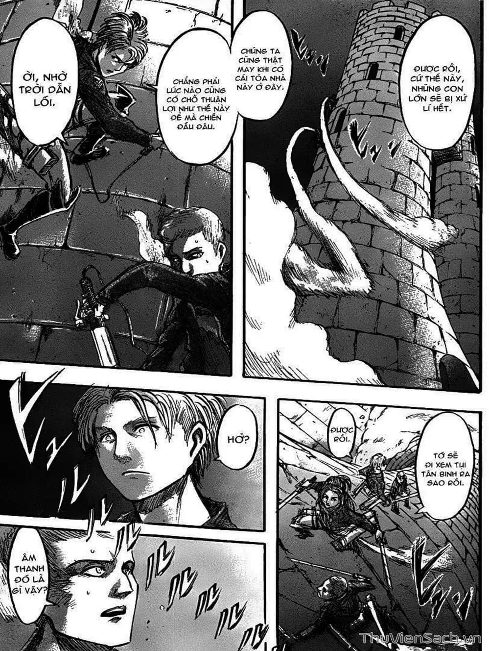 Truyện Tranh Đại Chiến Titan - Attack On Titan trang 8
