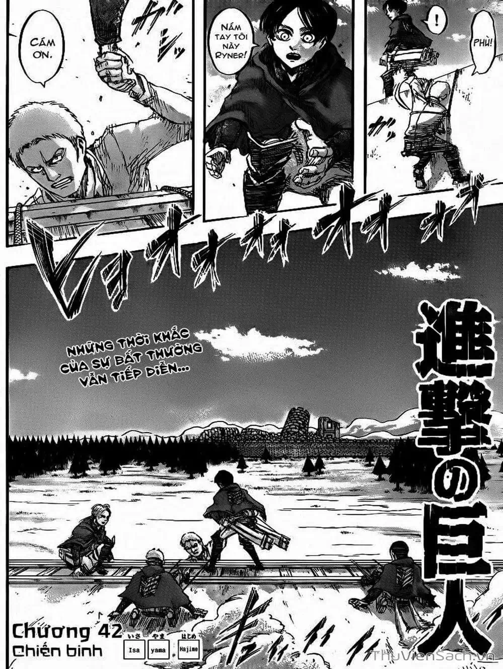 Truyện Tranh Đại Chiến Titan - Attack On Titan trang 8