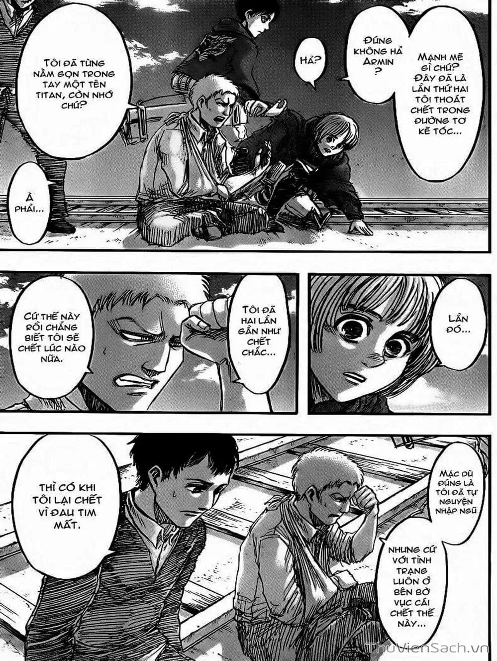 Truyện Tranh Đại Chiến Titan - Attack On Titan trang 8